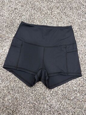 High-Waist Black Buffbunny Shorts